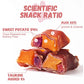 Pawmate Duck Double Purple Sweet Potato Wraps Dog Treats, Healthy Low Fat Dog Jerky High Protein for Training Treats Snacks, Chewy for Small Medium Large Dogs 12-15 Counts