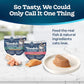 Blue Buffalo Tastefuls Spoonless Singles Variety Pack, Wet Cat Food Paté, 2.6-oz. Twin-Pack Trays, Whitefish/Tuna & Salmon Entreé (12 Count)
