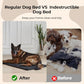 Chew Proof Dog Crate Pad - Indestructible Durable Dog Bed for Aggressive Chewers, Machine Washable & Waterproof Indoor Outdoor Tough Kennel Pad for Large Dogs (Large (28"x41"))