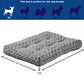 MidWest Homes for Pets XXS QuietTime Deluxe Gray Ombré Swirl Plush Pet Bed, Machine Washable, Non-Skid Bottom, Soft Crate Mat for 18-inch Crates
