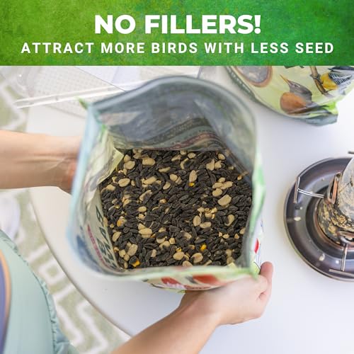 Nature Anywhere Bird Seed Bird Banquet Bird Seed for Outside Feeders, Wild Bird Seed, Bird Food, No Fillers, Made in USA, Wild Bird Food Blend