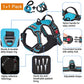tobeDRI No Pull Dog Harness Adjustable Reflective Oxford Easy Control Medium Large Dog Harness with A Free Heavy Duty 5ft Dog Leash