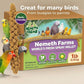 Nemeth Farms Spray Millet - Edible Tops Only, Non-GMO and Sun-Dried - 1 lb for Parakeets, Canaries and Finches