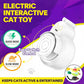 Interactive Cat Toys for Indoor Cats: Automatic Electric Flying Bird Feather & Mouse Wand, Rechargeable Electric Hanging Play Chase Exercise Moving Enrichment Toy for Bored Kittens and Adult Cats