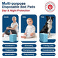 Tear-Resistant Disposable Bed Pads 30" x 36" 100 Count Absorbent Underpads, Chux Thicker Extra Large Incontinence Bed Pads, Pee Pads for Adults, Kids, Elderly, Pets