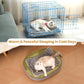Self Warming Cat Bed, 22x16 Inch Reversible Two-Sided Use Self Heating Mat for Cats and Dogs, Washable Pets Crate Pad for Indoor & Outdoor Use, Non-Slip & Cozy Flannel Base
