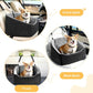Dog Car Seat for Small Dogs Up to 30 Lbs, Pet Travel Safety Bed for Puppy Cat, Fits in Front/Back Seat, Anti Slip Base, Fully Detachable Washable