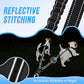 AUTOWT Double Dog Leash, No Tangle 360°Swivel Rotation Reflective Lead Attachment Adjustable Length Dual Two Dogs Lead Splitter, Comfortable Shock