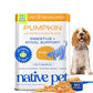 Native Pet Pumpkin for Dogs - Organic Dog Food Topper Powder - Promotes Firm Stools, Supports Digestive, Bowel Health & Nutrient Absorption - USDA Organic, Rich in Fiber with Real Pumpkin - 30 Scoops