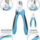 gonicc Dog & Cat Pets Nail Clippers and Trimmers - with Safety Guard to Avoid Overcutting, Free Nail File, Razor Sharp Blade - Professional Grooming Tool for Pets (for Large and Medium Dogs)