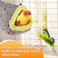 MEWTOGO Medium Winter Warm Bird Nest for Cage - Comfortable Birds Bed with Support Plate, Hanging Shed Hideaway Hammock Hut Gift for Macaws African Grey  Parrots