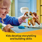 LEGO Creator 3 in 1 Cute Animals: Playful Puppy Dog Building Toy - Bedroom Decor for Girls & Boys, Ages 8+ - Gift for Birthdays - Build a Dog, Squirrel, or Duck - 31382