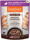 Instinct Healthy Cravings Natural Wet Cat Food Topper, Grain Free Recipe - Real Rabbit, 3 oz. Pouches (Pack of 24)