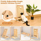 Cat Scratcher, 180°Angles Cat Scratcher, 23.6'' Cat Scratch Pad W/Toy Balls, Cat Scratch Pad for Indoor Cats Kitties, Cats Scratching Board W/Adjustable Shape,2-Sided Sisal Design