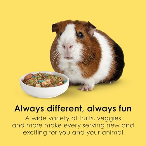Kaytee Fiesta Guinea Pig Food, Nutritious and Fun Blend, Supports Dental Health and Digestion, 2.5 pounds