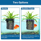 Aquarium Plant Holder 4 PCS Aquatic Plant Pot with 24 Hooks and 20 Suction Cups for Fish Tank Aquarium Planter and Aquascape Decorations (Black)