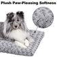 MidWest Homes for Pets XXS QuietTime Deluxe Gray Ombré Swirl Plush Pet Bed, Machine Washable, Non-Skid Bottom, Soft Crate Mat for 18-inch Crates