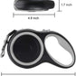 Retractable Dog Leash, EC.TEAK 26 Foot Dog Walking Leash for Medium Large Dogs up to 110lbs, One Button Break & Lock, Heavy Duty No Tangle. Large