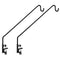 MIXXIDEA 2 Pack Heavy Duty Extensible Adjustable Deck Hooks for Hanging Bird Feeders, Plants, Suet Baskets, Wind Chimes, Lanterns