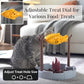 PetPals Cat Slow Feeder, Treat Dispenser - Interactive Cat Puzzle Toy for Small Pets & Kittens, Mental Stimulation Pet Food Feeding Toy, Dry Food Dispensing Cat Toy