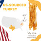 iPaw Turkey Tendons for Dogs, 100% Turkey and US Sourced Raw Material, Hypoallergenic, All Natural Human Grade Puppy Chew, Rawhide Alternative Dog Treats, 1 Pack Strip (Large)