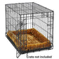 MidWest Homes for Pets QuietTime XXS Dog Bed – Cinnamon Faux Fur Bolster, Ultra-Soft and Machine Washable, Fits 18-Inch Crates and Carriers, for Small Dogs and Cats