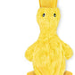 Best Pet Supplies Interactive Squeaky Dog Chew Toy, Ideal Dog Toys for Chewers, Small, Medium & Large Dogs, and Fetch Lovers - Crinkle Duck (Yellow), Large