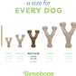 Benebone Wishbone Durable Dog Chew Toy for Aggressive Chewers, Real Bacon, Made in USA, Medium