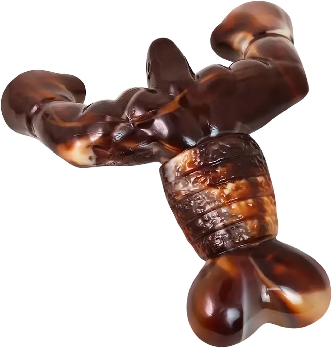 MOXIKIA Dog Chew Toys for Aggressive Chewers Almost Indestructible Dog Toys,Bacon Flavor,Tough Dog Bone Toys for Medium/Large Breed Dogs,Best Chew Toys to Keep Them Busy