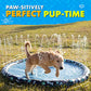 SplashEZ Non Slip Splash Pad for Kids & Dogs, 69’’ Extra Large Splash Pad Sprinkler for Kids, Dog Water Summer Toys - Great Outdoor Toys for Toddlers 1-3 & Children Ages 4-8, Baby Pool for Backyard