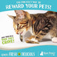 Raw Paws Smelt Freeze Dried Minnows for Cats & Dogs, 2-oz - Made in USA - Freeze Dried Fish for Cats - Single Ingredient Fish Dog Treats - Minnows Dog Treats