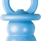 KONG Puppy Binkie - Pacifier Dog Toy for Puppies - Stuffable Treat Chew Toy for Treats - Durable Natural Rubber for Teething Puppy - for Small Puppies - Blue