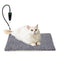 Cat Heating Pad - 11 Adjustable Temperature and 25 Timer Options, Heated Cat Bed Indoor with Chew-Resistant Cord for Small Dogs, 18x18 Inch