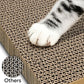 AGYM Cat Scratchers 4 Packs Refill Cat Scratching Pad Cardboard for Indoor Cats and Kitten, Large Size Cat Scratch Pad Board Easy for Cats to Scratch
