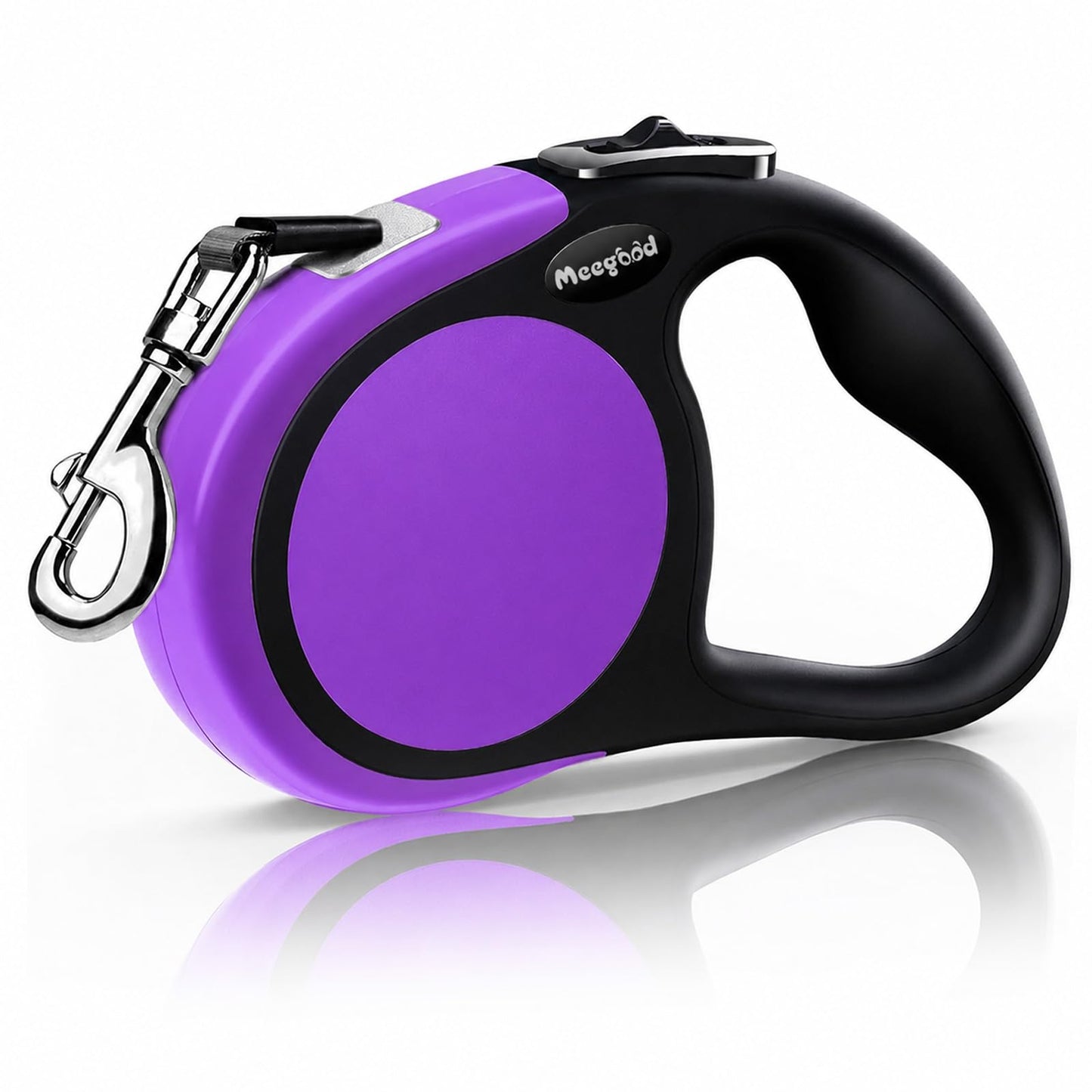 Heavy Duty Retractable Dog Leash-16ft Strong & Durable Walking Leash for S to L Dogs up to 45/115 lbs, Upgraded Lock System, Non Slip Grip, Tangle