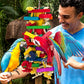 Extra Large Natural Wood Bird Toys for Macaws, African Grey,  Parrots Gifts