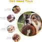 Dog Squeak Toys, No Stuffing Plush Dogs Chew Toy Bundle for Small Medium Large Breed Chewer Tough Durable Squeaky Pet Fetch Puppy Teething Chewing Interactive to Keep Them Busy Best Birthday Gift