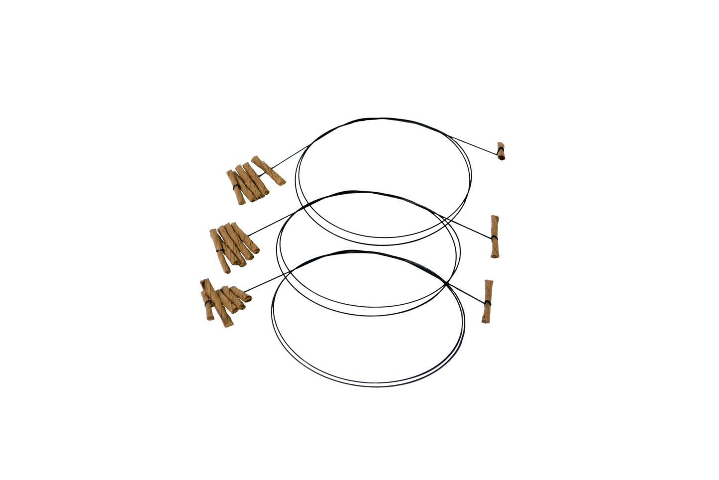 Cat Dancer Interactive Cat Toy - Fun and Fitness for Your Furry Friend - Engaging Paper Roll Attached with 30 Inches Flexible Spring Steel Wire for Playful Cats – 3 Pack