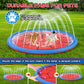 Non Slip Splash Pad for Kids and Dogs, 67'' Extra Large Splash Pad Outdoor Sprinkler for Kids, Dog Water Summer Toys Outdoor Toys for Toddlers 3-5 Ages 4-12