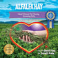 Small Pet Select Alfalfa Hay Pet Food for Young Rabbits, Guinea Pigs, Chinchillas, Tortoises and Other Small Animals, Easy to Store Box, 5 LB
