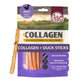 Wild Eats Real Duck Collagen Bully Sticks for Dogs (25 Pack,5 Inch) Long Lasting Dog Chews No Hide Dog Treat Bully Stick Alternative, Rawhide Free, Grain Free, High Protein