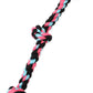 Mammoth Flossy Chews Rope Tug – Premium Cotton-Poly Tug Toy for Dogs – Interactive Rope Toy (Colors May Vary)