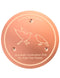 CNARIO Copper Disk for Bird Baths, Bird Baths 99.99% Pure Copper Cleaning Disk, Safe Natural Solution, 0.6mm Thick with Stable Triple-Point Support, All-Season Use