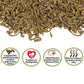 Exotic Nutrition Hedgehog Complete 5 lb - Nutritionally Complete Natural Healthy High Protein Pellets & Dried Mealworms - Food for Pet Hedgehogs