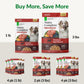 ULTIMATE PET NUTRITION Nutra Complete, 100% Freeze Dried Raw Veterinarian Formulated Dog Food with Antioxidants Prebiotics and Amino Acids (1 Pound, Beef)