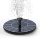 Solar Fountain Water Pump for Bird Bath, New Upgraded Mini Solar Powered Fountain Pump 1.5W Free Standing Solar Panel Kit Water Fountain for Garden, Pond, Pool, and Outdoor