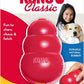 KONG Classic Stuffable Dog Toy - Fetch & Chew Toy for Dogs - Treat-Filling Capabilities & Erratic Bounce for Extended Play Time - Durable Natural Rubber Material - for Large Dogs