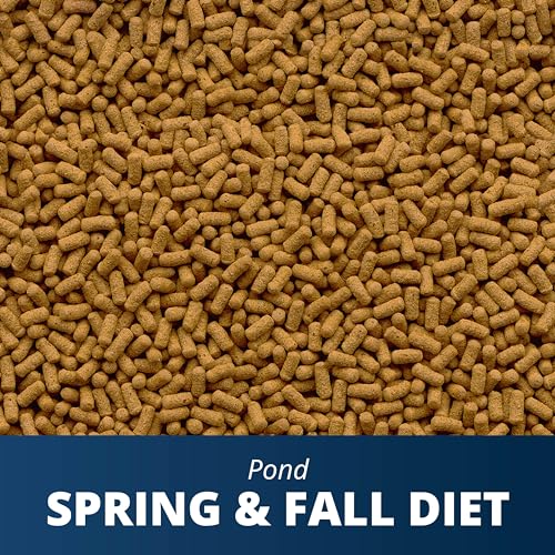 TetraPond Spring And Fall Diet 3.08 Pounds, Pond Fish Food, For Goldfish And Koi, 7 L
