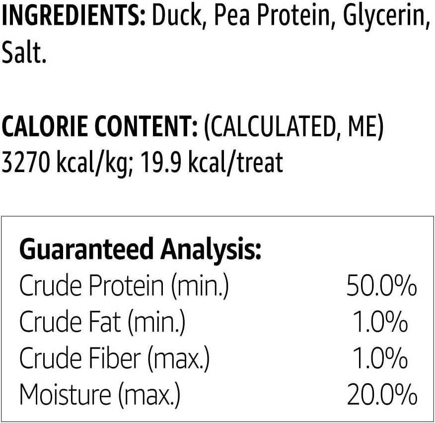 Solimo Duck Jerky Dog Treats,2 pounds