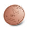 Bird Bath Copper Disk, 0.6mm Reinforced 99.99% Pure Copper Cleaning Disk with Triple-Point Support for Physical Safe Clean Water All-Season, Universal Fit for Outdoor Birdbaths, Bowl